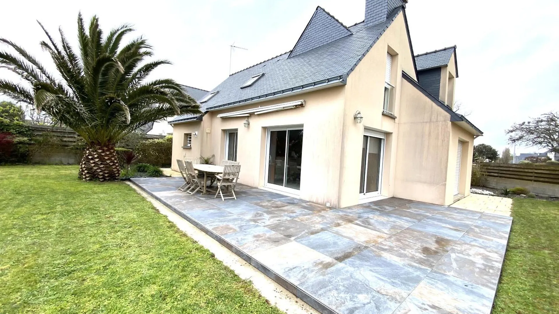 Villa Maison 5 Pieces 6 A 7 Personnes A Proximite De La Plage Du Fort-Bloque - Wi-Fi - Maeline Ploemeur